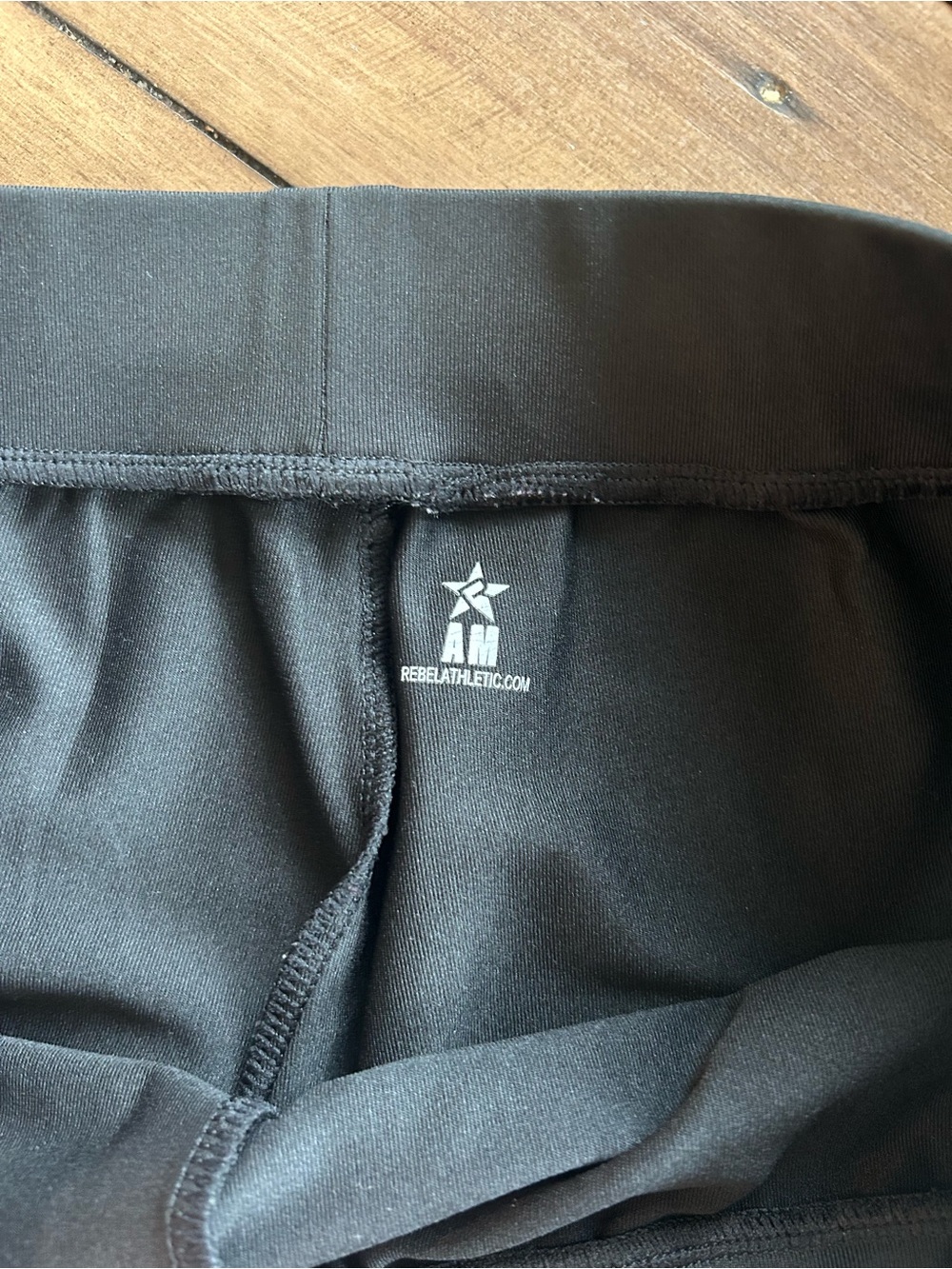 Rebel Athletic Cheer Black Pull On Pants Adult M - Picture 4 of 7